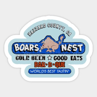 The Boars Nest - Hazard County Sticker